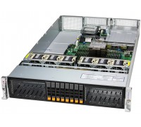 Сервер Supermicro SYS-212H-TN / Intel Xeon 6520P / 128GB DDR5 ECC Registered / NVIDIA RTX PRO 6000 Blackwell Server Edition 96GB / 480GB Supermicro Enterprise SSD, NVMe M.2