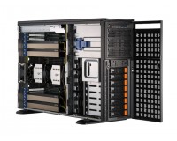 Сервер Supermicro SYS-741GE-TNRT / 2x Intel Xeon 4510 / 64GB DDR5 ECC Registered / NVIDIA RTX 2000 ADA 16GB / 480GB Supermicro Enterprise SSD, NVMe M.2