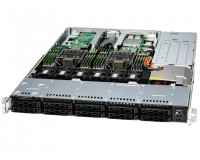 Сервер Supermicro SYS-121C-TN10R / 2x Intel Xeon Silver 4509Y / 16GB DDR5 ECC Registered / 480GB SSD SATA Supermicro Read Intensive