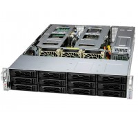 Сервер Supermicro SYS-621C-TN12R / 2x Intel Xeon Silver 4510 / 64GB DDR5 ECC Registered / 1000GB HDD Enterprise SATA 7200rpm