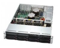 Сервер Supermicro SYS-621P-TR / 2x Intel Xeon Silver 4510 / 64GB DDR5 ECC Registered / 1000GB HDD Enterprise SATA 7200rpm