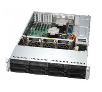 Сервер Supermicro SYS-621P-TR / 2x Intel Xeon Silver 4510 / 64GB DDR5 ECC Registered / 1000GB HDD Enterprise SATA 7200rpm