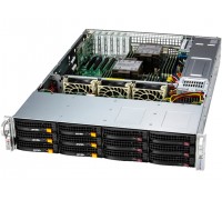 Сервер Supermicro SSG-621E-ACR12L / 2x Intel Xeon Silver 4509Y / 64GB DDR5 ECC Registered / 480GB Supermicro Enterprise SSD, NVMe M.2