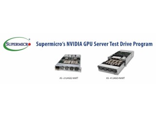 Supermicro представляє програму тестування серверів NVIDIA GPU Server Test Drive, яка реалізується спільно з провідними торговими партнерами